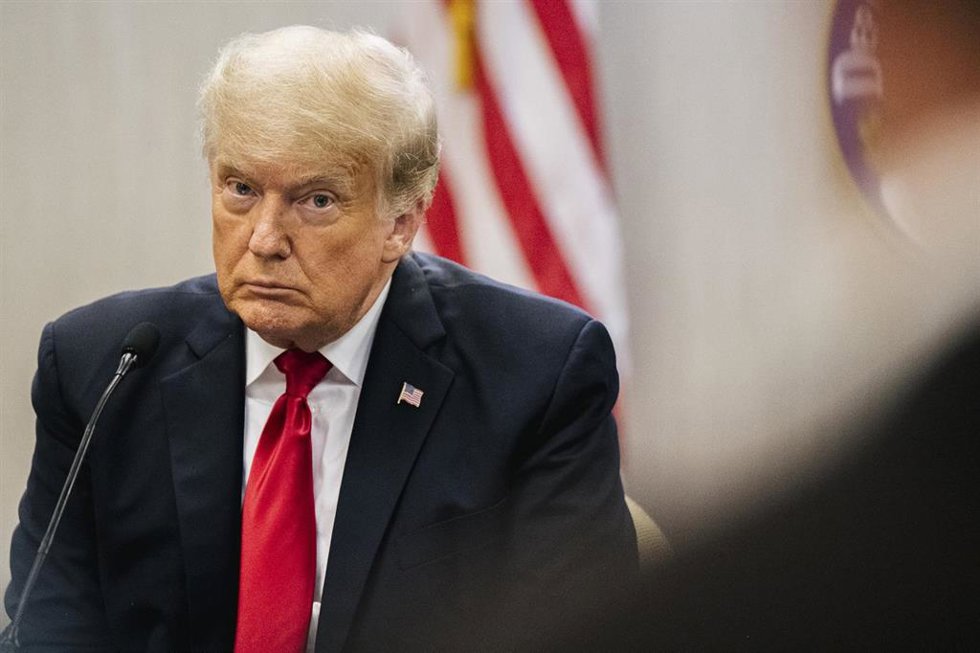 Archivo - El expresidente de Estados Unidos Donald Trump