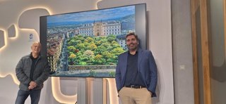 Odón Elorza y Víctor Lasa.