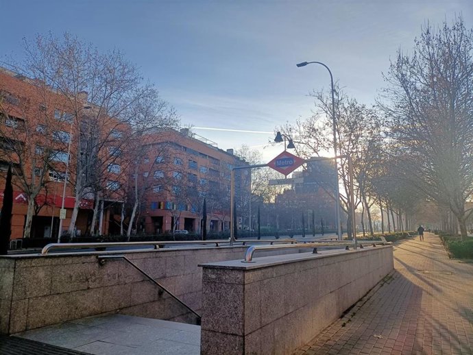 Archivo - Estación de Metro de Ventilla (Línea 9)