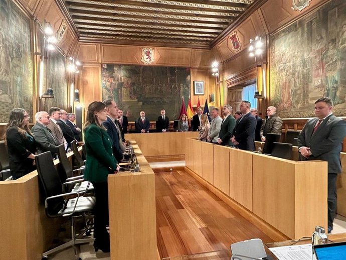 Imagen del pleno de la Diputación de León celebrado este miércoles.