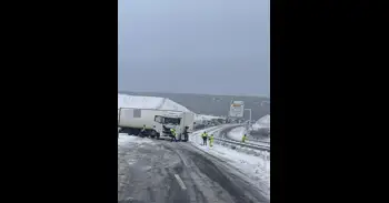 Guardia Civil auxilia a 49 personas en carreteras de Valladolid y embolsa camiones en Tordesillas y Ataquines