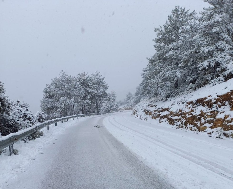 Carretera nevada