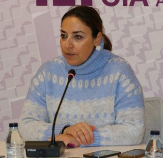 La alcaldesa en una foto de Archivo.