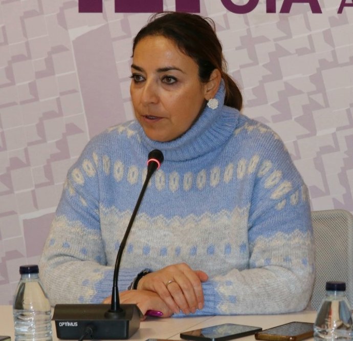 La alcaldesa en una foto de Archivo.