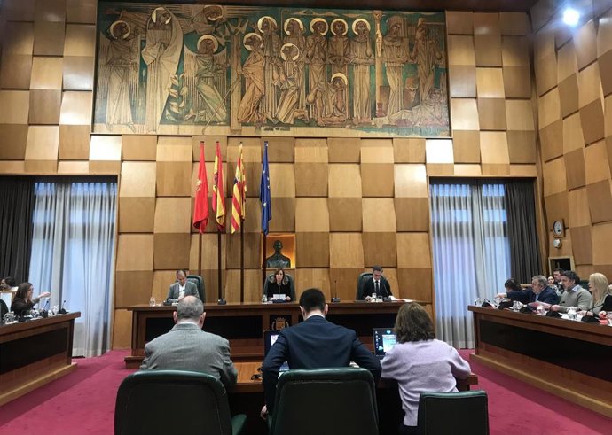 Pleno del Ayuntamiento de Zaragoza