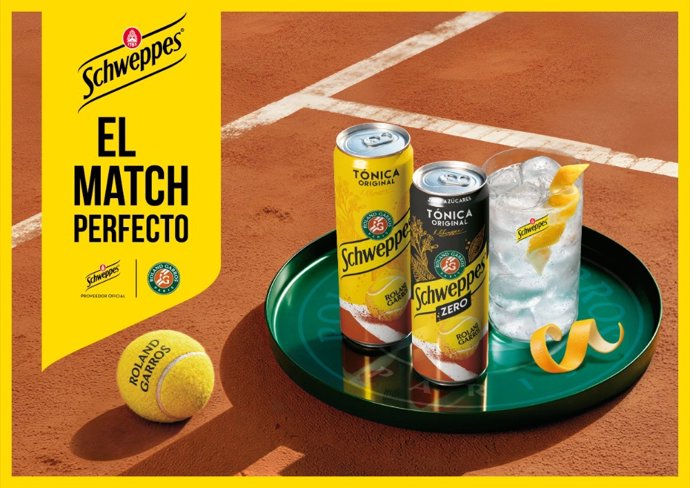 Alianza Schweppes y Roland Garros