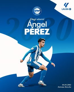 Alavesek Angel Perez hegalekoa fitxatu du 2030era arte