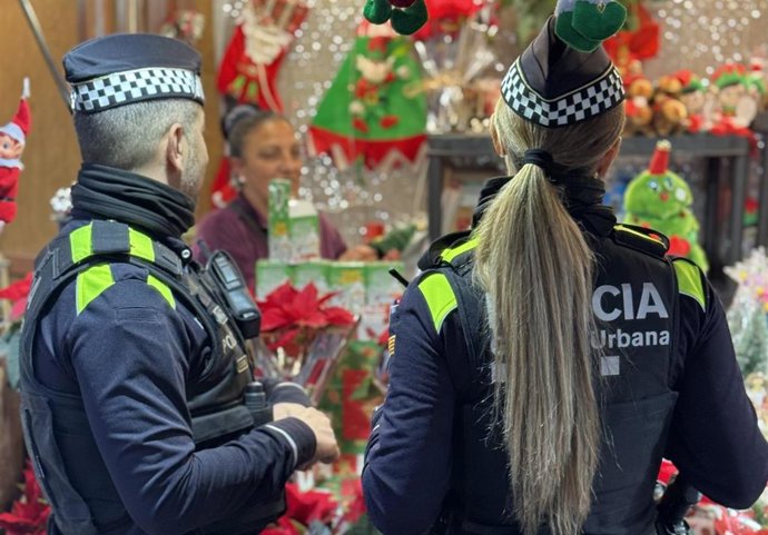 Dos agentes de la Guàrdia Urbana de Tarragona