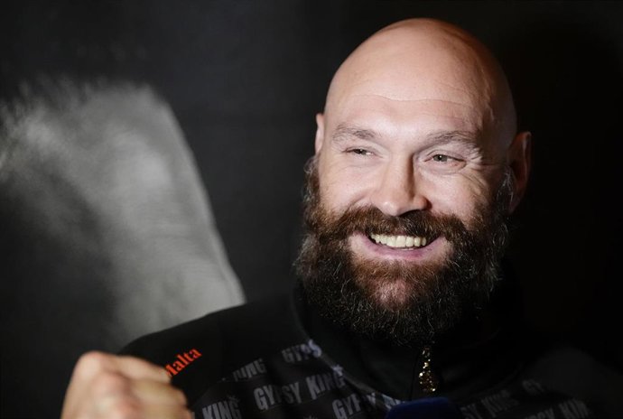 Archivo - El boxeador inglés Tyson Fury.