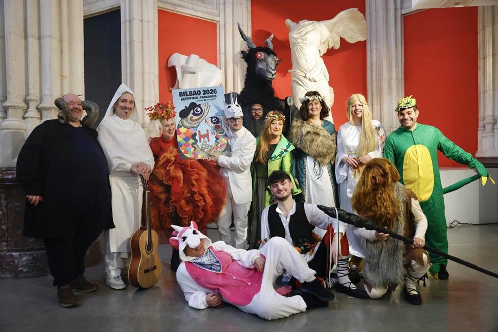 Presentación de los Carnavales de Bilbao 2026