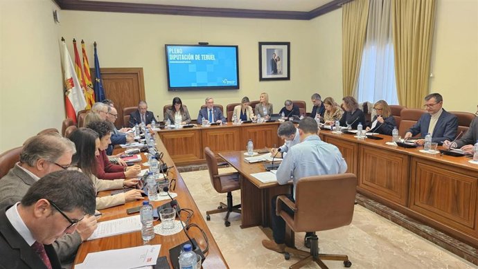 La Diputación de Teruel ha celebrado sesión plenaria.