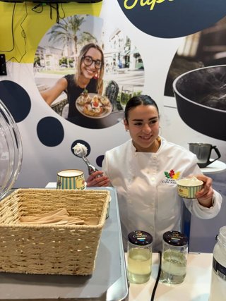 Imagen de uno de los actos gastronómicos en los que ha participado el Ayuntamiento de León en la Feria Madrid Fusión.