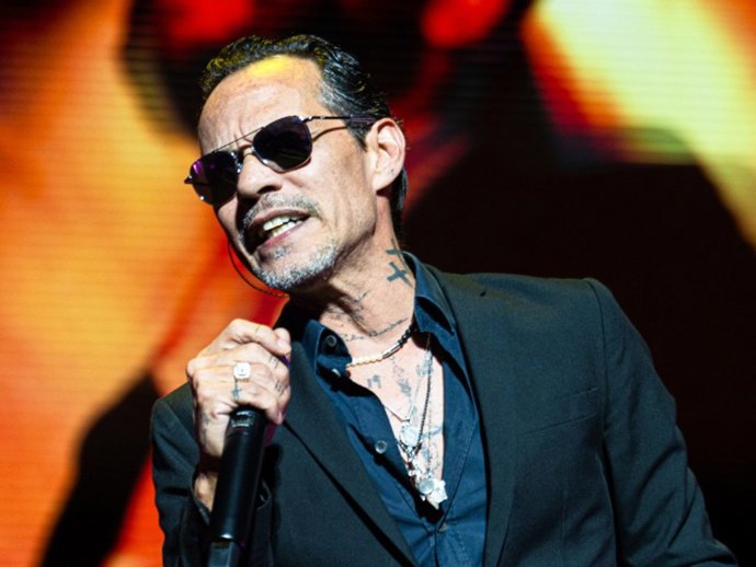 Marc Anthony durante su concierto en la primera noche en Starlite Occident, a 03 de julio de 2025, en Marbella (Andalucía, España).