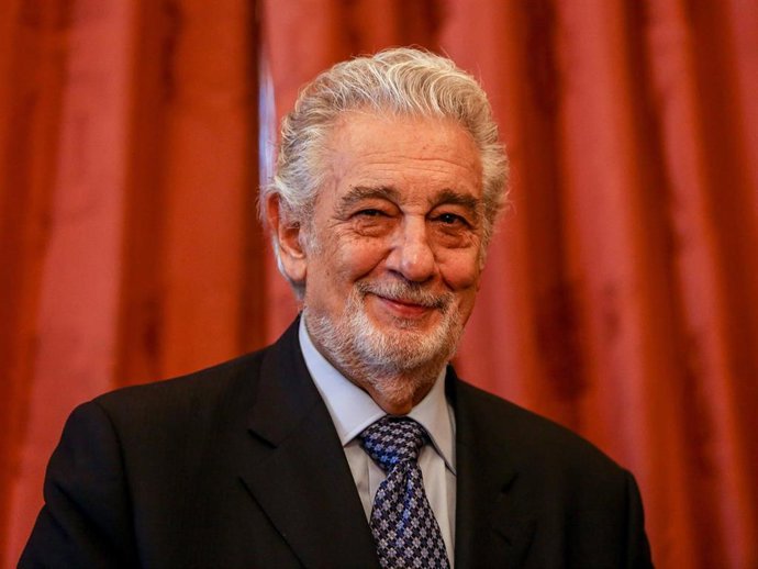 Archivo - El tenor Plácido Domingo
