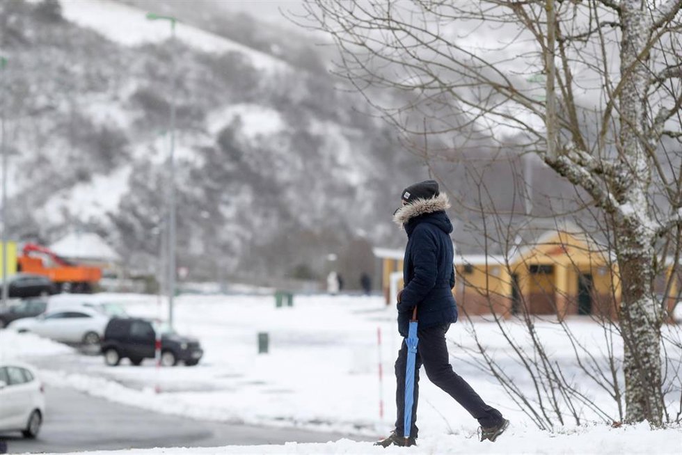 Nevada en Pedrafita.