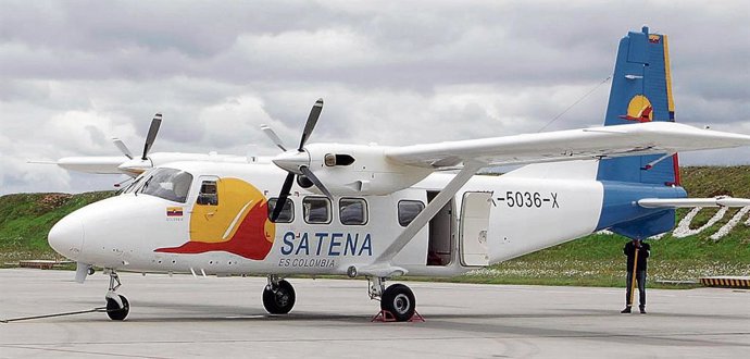 Archivo - Arquivo - 5 de junho de 2024: 7 de abril de 2012 O governo chinês doou duas aeronaves à companhia aérea Satena para que operem nas regiões mais remotas do país. O ministro da Justiça, Juan Carlos Pinzón, recebeu as aeronaves. Foto: Juan Manuel V