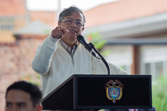 El presidente de Colombia, Gustavo Petro 