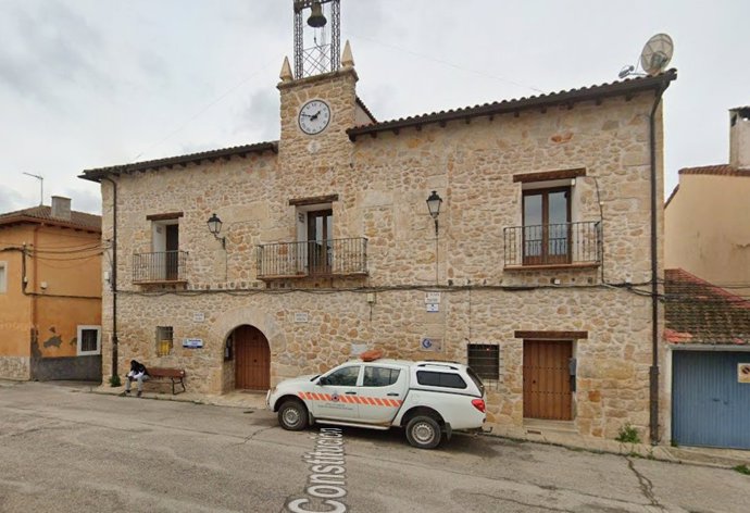 Ayuntamiento de Gualda en una imagen de Google Street View.
