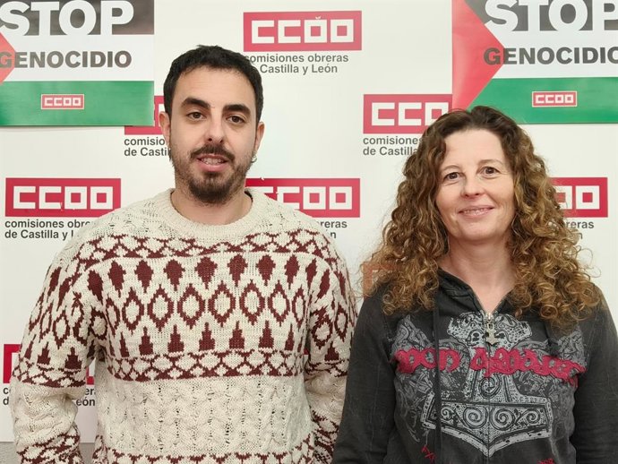 El secretario de Educación Pública en CCOO Salamanca, Héctor Vicente.