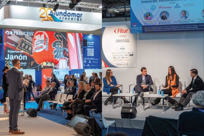 La feria de FITUR consolida a Mundomar Cruceros como líder en los cruceros premium