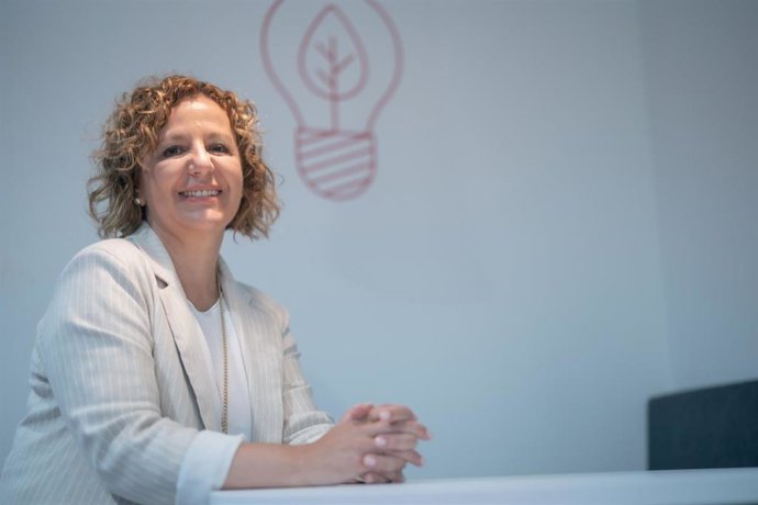 Archivo - La presidenta de Confebask, Tamara Yagüe.