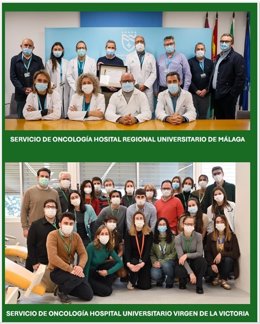 Hospitales públicos de Málaga certificados como excelentes por sus servicios de oncología médica