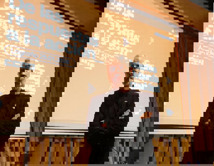 El secretario general de CC.OO, Unai Sordo