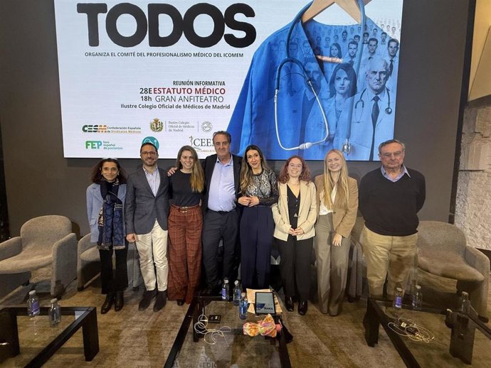 Sesión informativa organizada por el Comité del Profesionalismo del Ilustre Colegio Oficial de Médicos de Madrid.