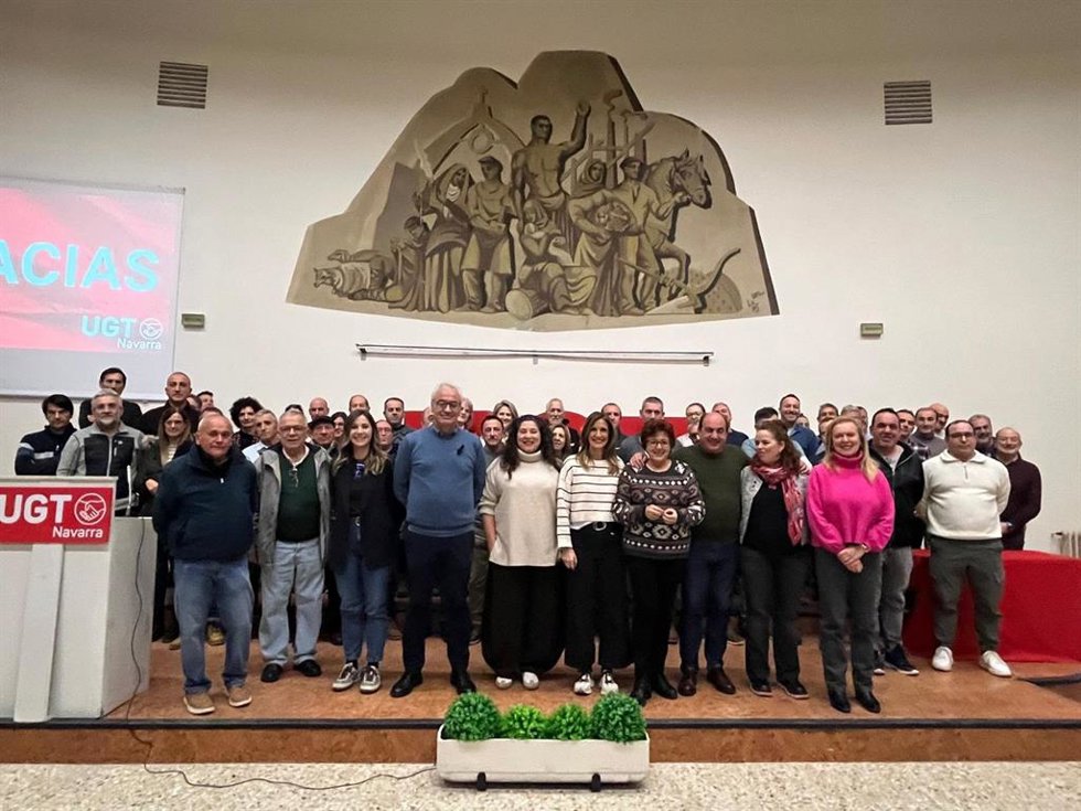 Homenaje de UGT Navarra a las más de 600 personas que durante los dos últimos años han cumplido 25 años de afiliación