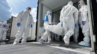 Archivo - Intercambio de cadáveres entre Ucrania y Rusia.