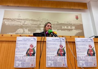 La concelaja de Festejos de Talavera, María Pilar Guerrero.