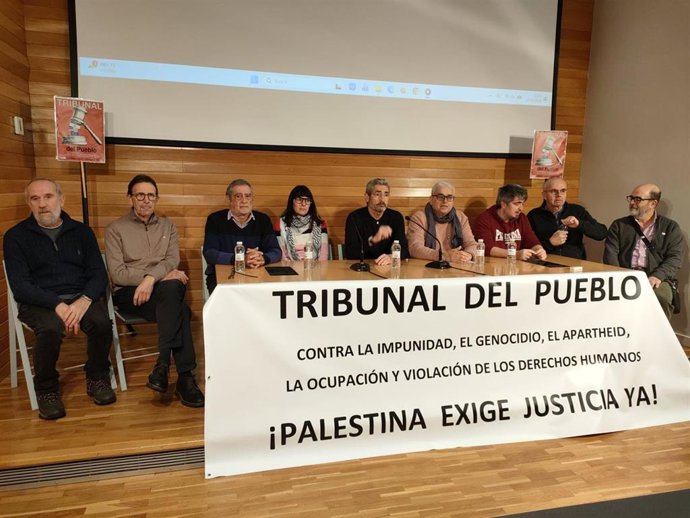 Presentación del Tribunal Popular de esta sábado contra Israel