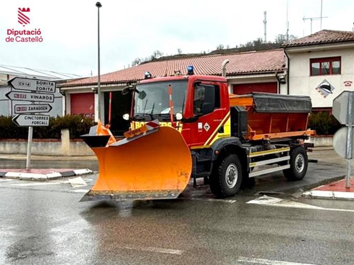 Emergencias decreta el fin de la situación 0 por riesgo de nevadas en el interior de Castellón y el Rincón de Ademuz