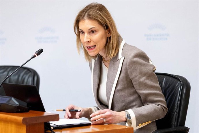 La secretaria xeral técnica de la Consellería de Sanidade, Natalia Lobato