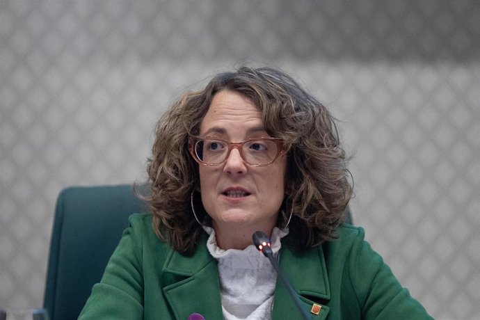 Archivo - La diputada de ERC en el Parlament y exconsellera de Igualdad y Feminismos de la Generalitat, Tània Verge