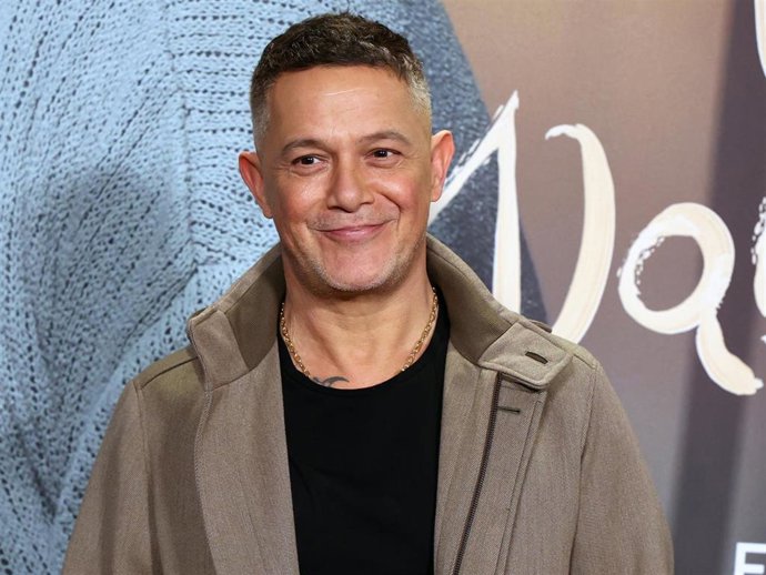 Alejandro Sanz durante el estreno de su serie documental, 'Cuando nadie me ve'