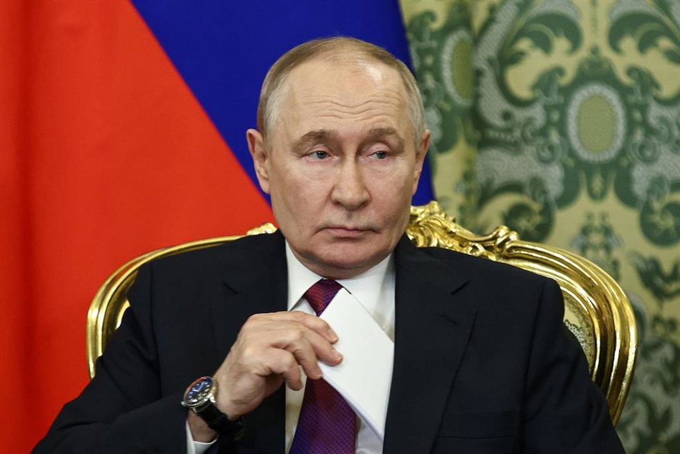 El presidente ruso, Vladimir Putin, en un reciente encuentro en el Kremlin. 