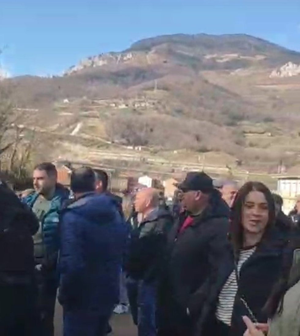 Manifestantes en Campomanes
