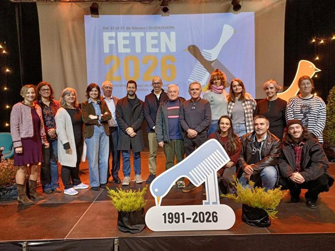 Presentación de la XXXV Feria Internacional de Artes Escénicas para niños, niñas y familias (Feten), en el Centro de Cultura Antiguo Instituto (CCAI) de Gijón.