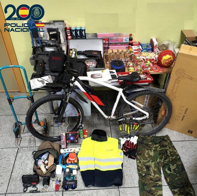 Objetos robados y recuperados en Burgos.