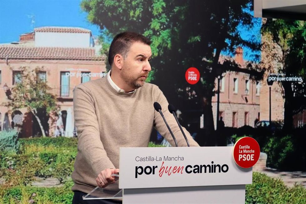 El diputado del PSOE en las Cortes de C-LM Antonio Sánchez Requena.