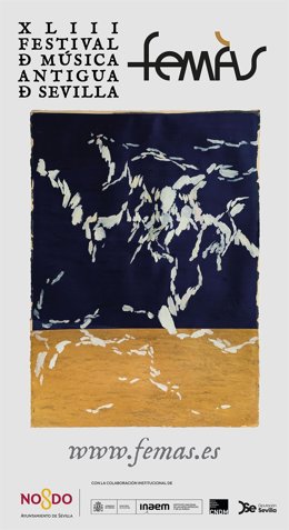 Cartel de la XLIII edición del Festival de Música Antigua de Sevilla.