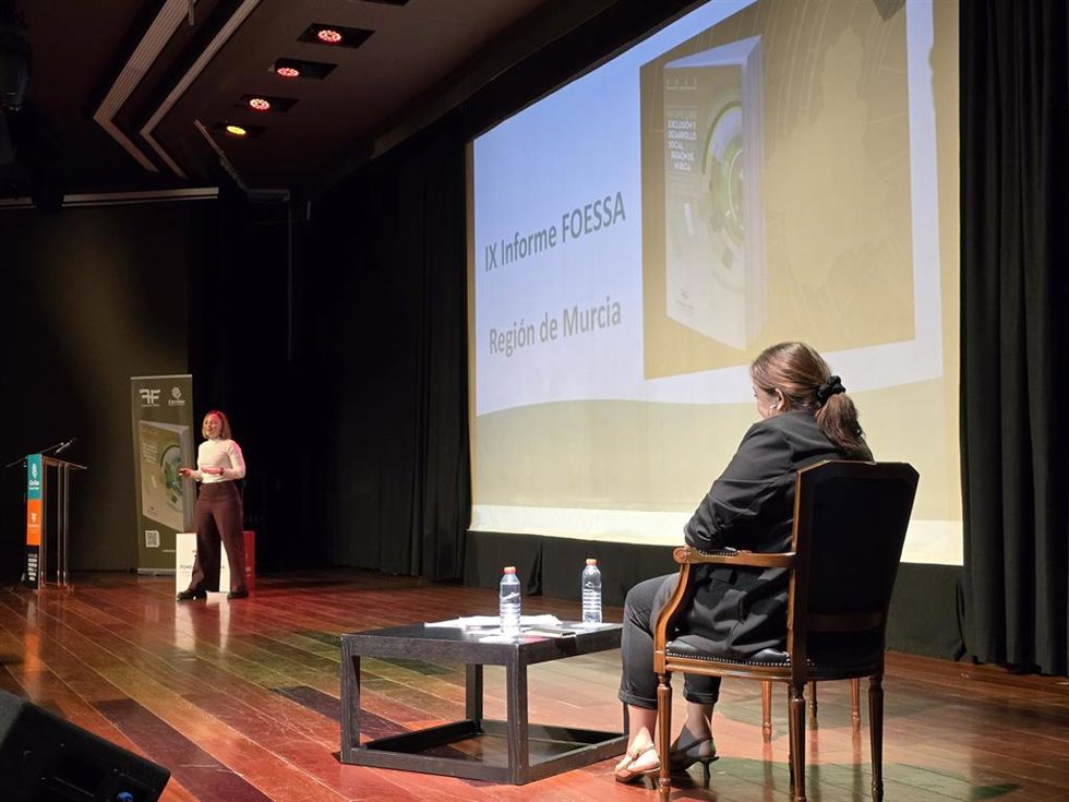 Presentación del IX Informe sobre Exclusión y Desarrollo Social, presentado por Cáritas Diócesis de Cartagena y la Fundación Fomento de Estudios Sociales y Sociología Aplicada (FOESSA)