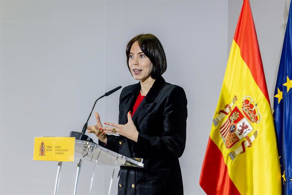 La ministra de Ciencia, Innovación y Universidades, Diana Morant, en imagen de archivo. 