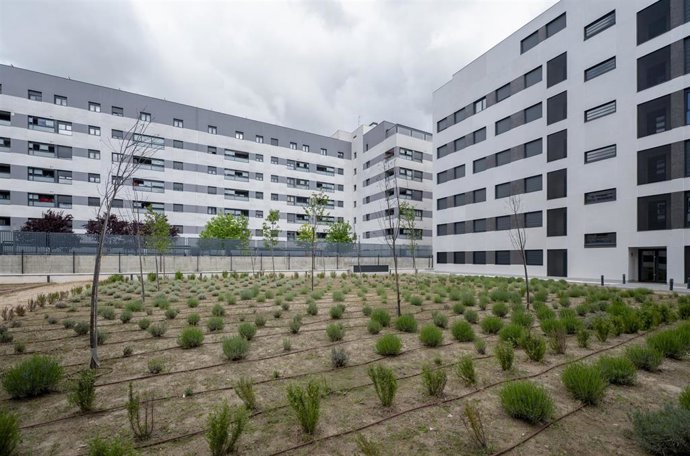 Archivo - Viviendas de la Empresa Municipal de la Vivienda y Suelo de Madrid (EMVS Madrid).