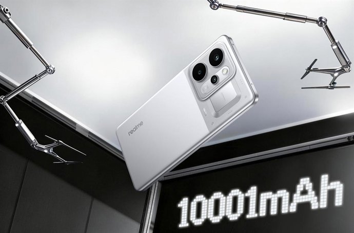 O modelo P4 Power 5G da realme.