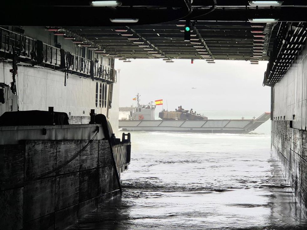 Unidades de la Armada que van a participar en el ejercicio 'Steadfast Dart 26', el más importante de la OTAN en aguas del mar Báltico,