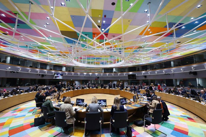 Os ministros das Relações Exteriores da UE reunidos nesta quinta-feira em Bruxelas