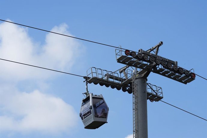 Archivo - El telefèric de Montjuïc