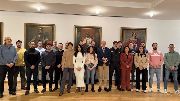 Acto de toma de posesión de los nuevos agentes de la Policía Local de León.